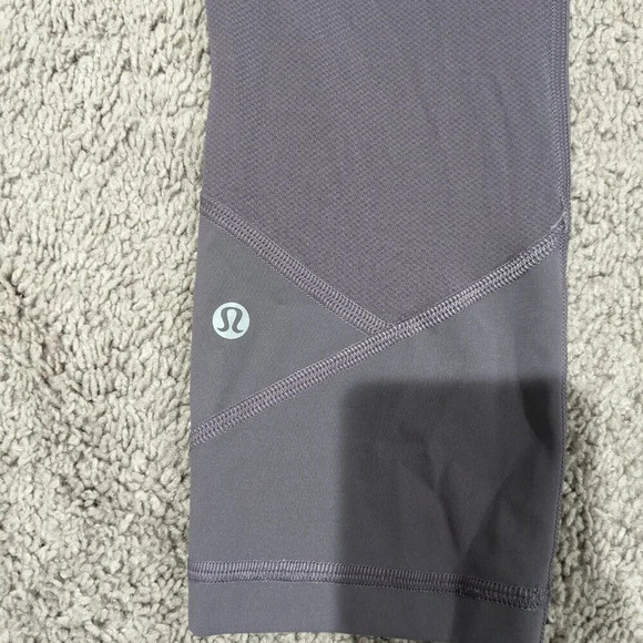 Lululemon Pace Rival Crop *22 Moonphase With Side Pockets Size 4 - Picture 7 of 10